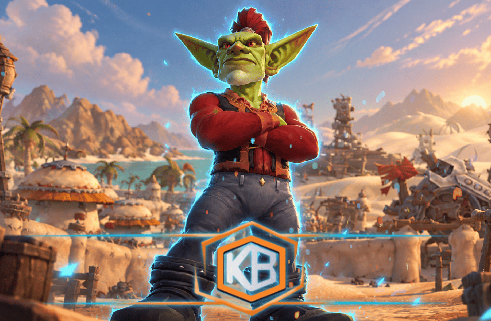Gadgetzan goblin town in Tanaris desert, WoW Forever