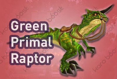 Green Primal Raptor