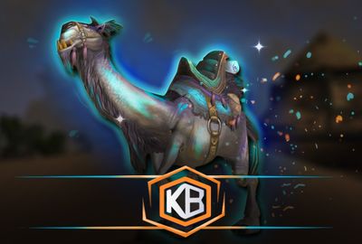 WoW Cataclysm Grey Riding Camel