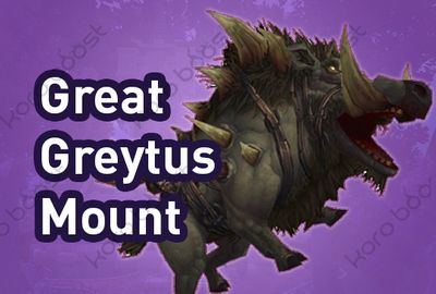 Great Greytusk Mount Boost