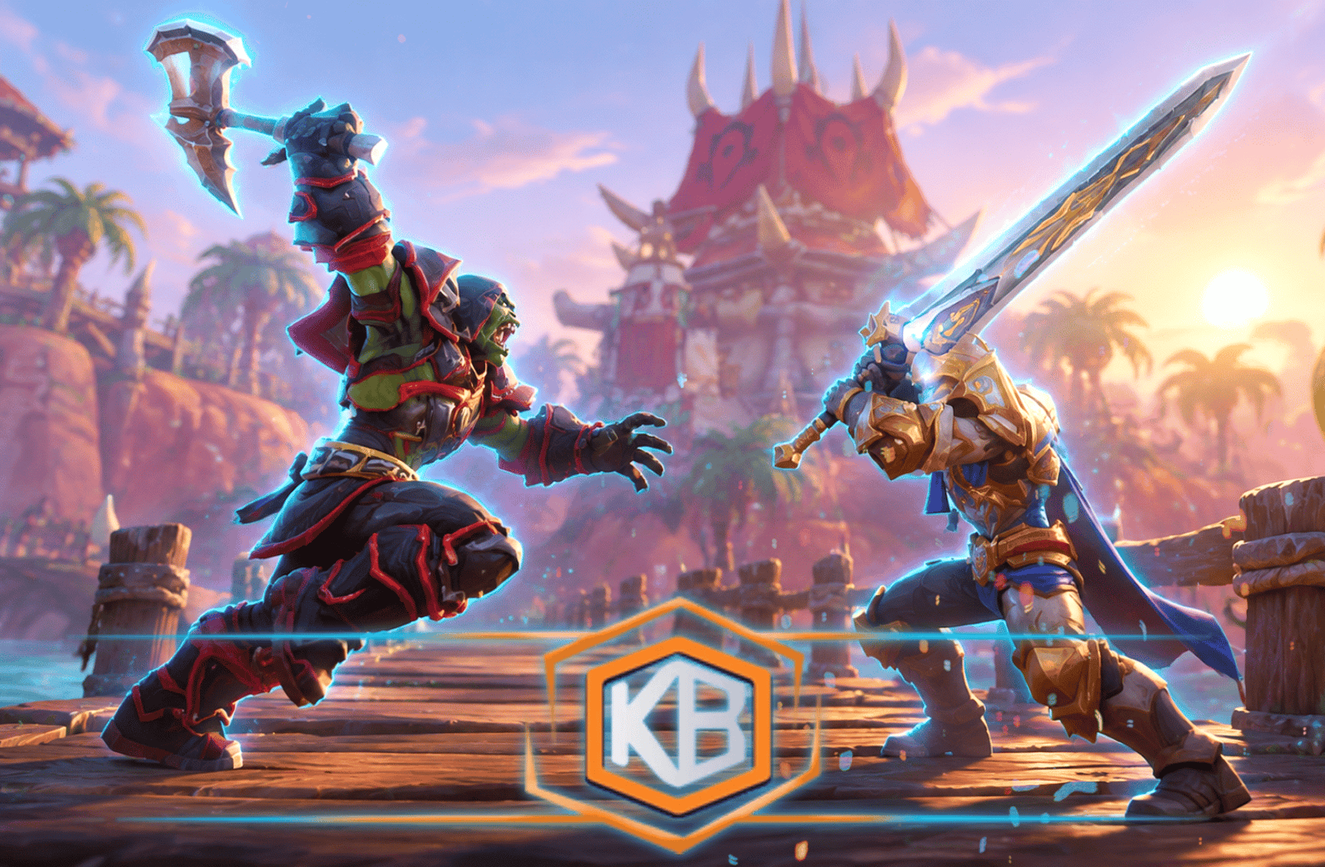 WoW Forever battleground PvP combat scene