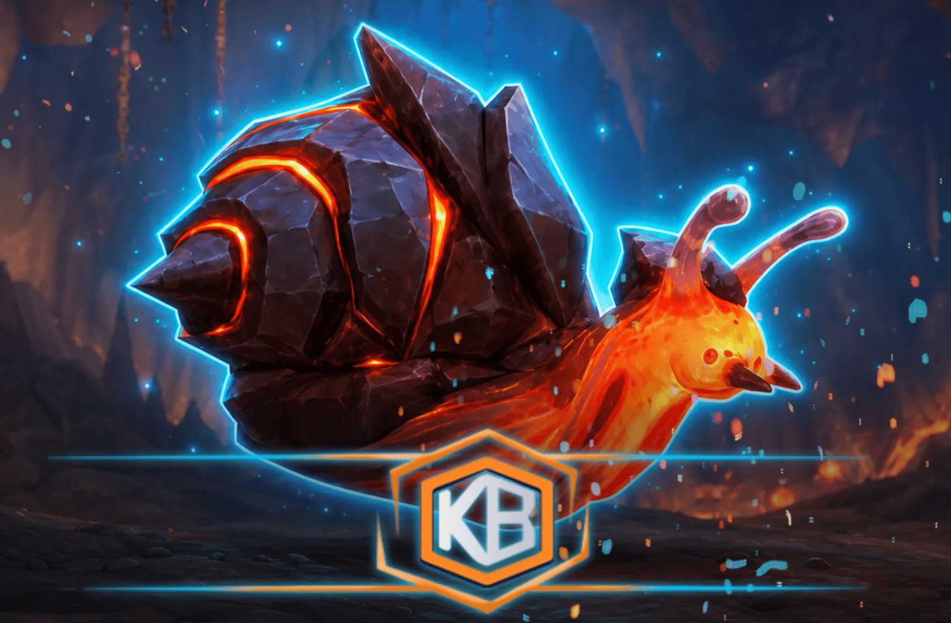 Liquid Hot Magma Slug Mount