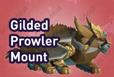 Gilded Prowler Mount Boost