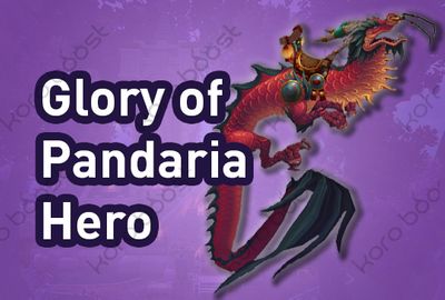 Buy WoW Glory of the Pandaria Hero for €17.10