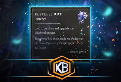 Diablo 4 Restless Rot Farm