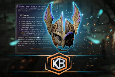 Diablo 4 Heir of Perdition