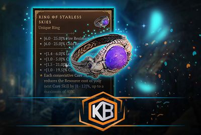 Diablo 4 Ring of Starless Skies