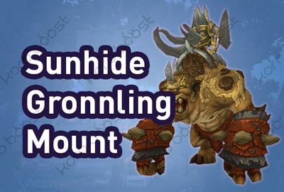 Sunhide Gronnling Mount Boost
