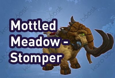 Mottled Meadowstomper Mount Boost