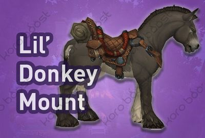 Li'l Donkey Mount