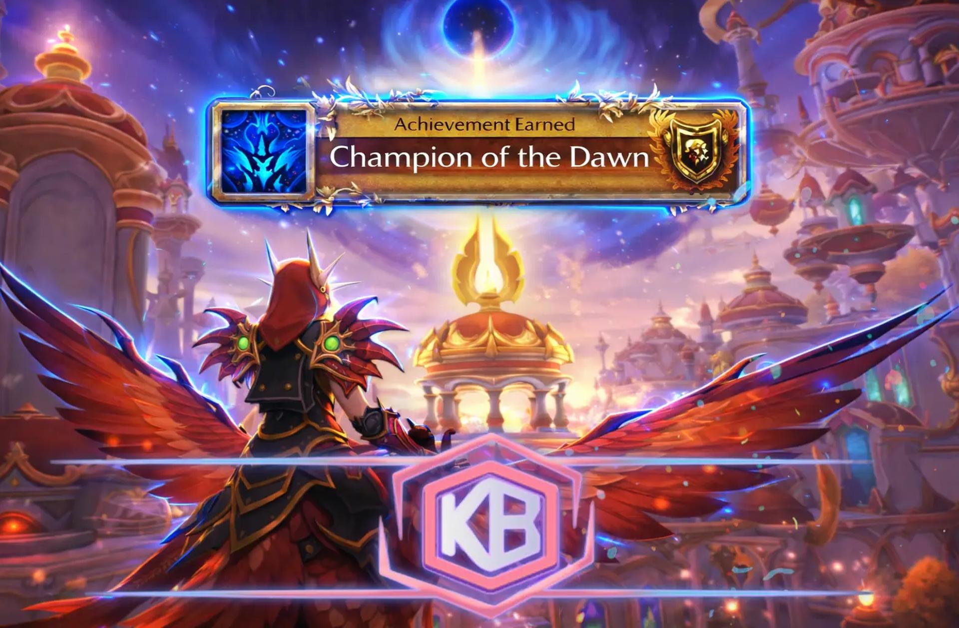 Buy WoW Midnight Season 1 Champion of the Dawn achievement boost - elevate your gaming experience by Koroboost