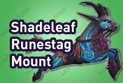 Shadeleaf Runestag Mount