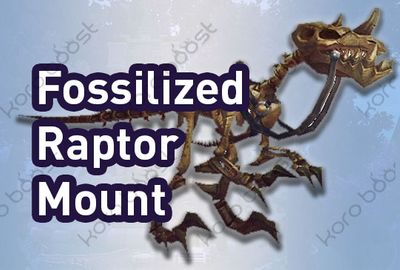 Fossilized Raptor