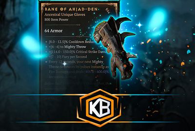 Diablo 4 Bane of Ahjed-Den