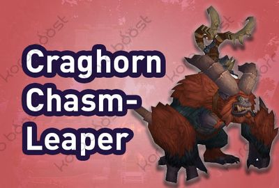 Craghorn Chasm-Leaper Mount Boost