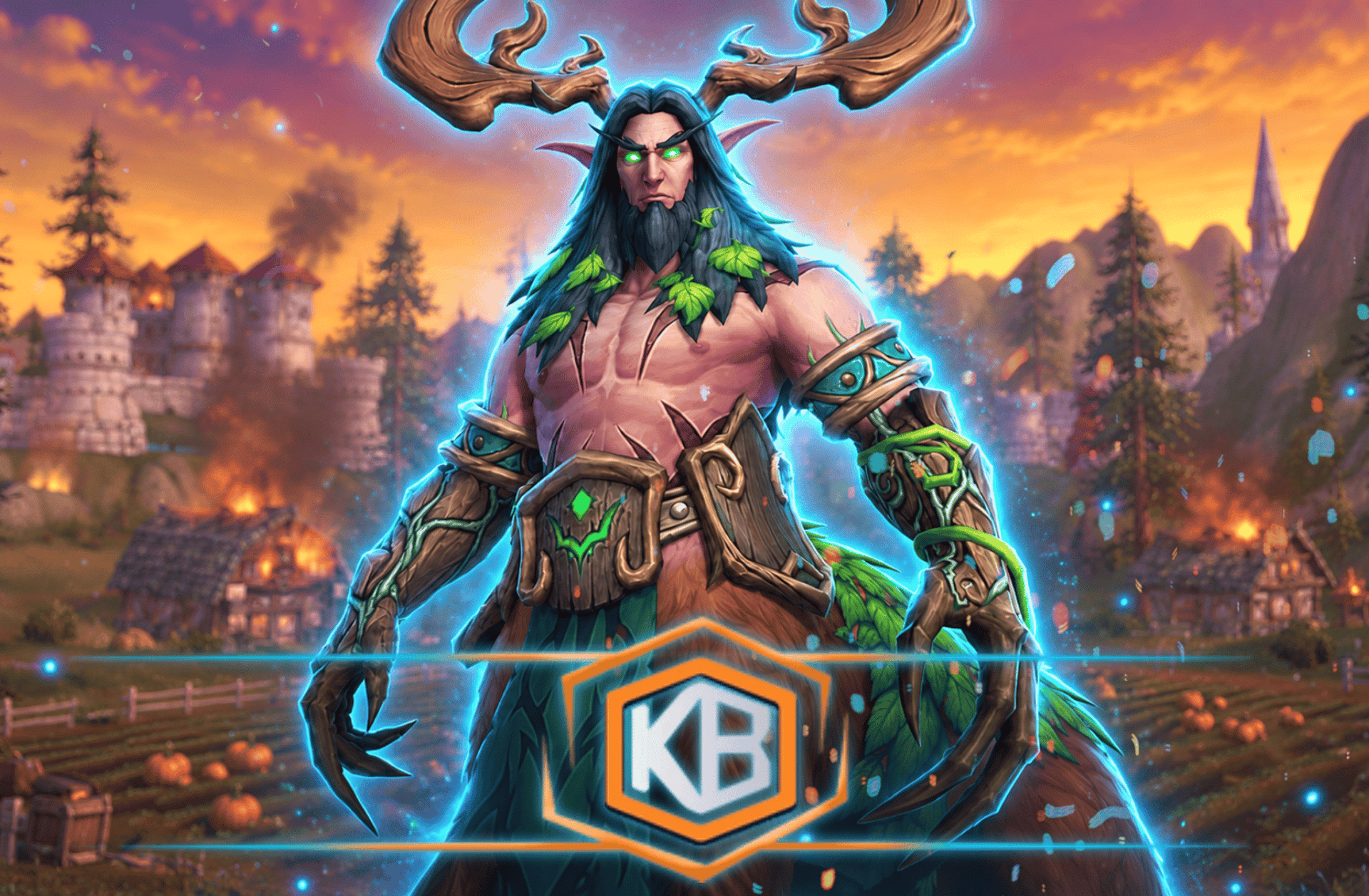 Cenarion Scouts druid faction outpost in WoW Forever