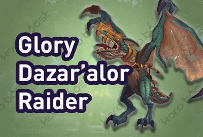 Glory Of The Dazar'alor Raider 