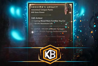 Diablo 4 Kessime's Legacy