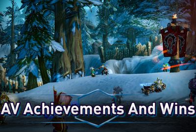 Alterac Valley achievements and wins