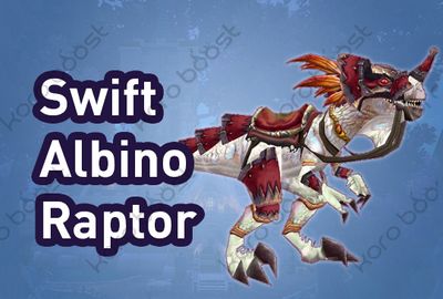 Swift Albino Raptor