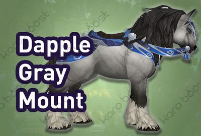 Dapple Gray Mount