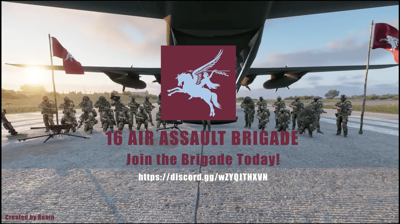 16 Air Assault Brigade banner