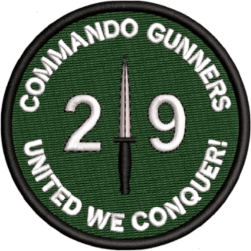 7 (Sphinx) Commando Battery/29 Commando Royal Artillery logo