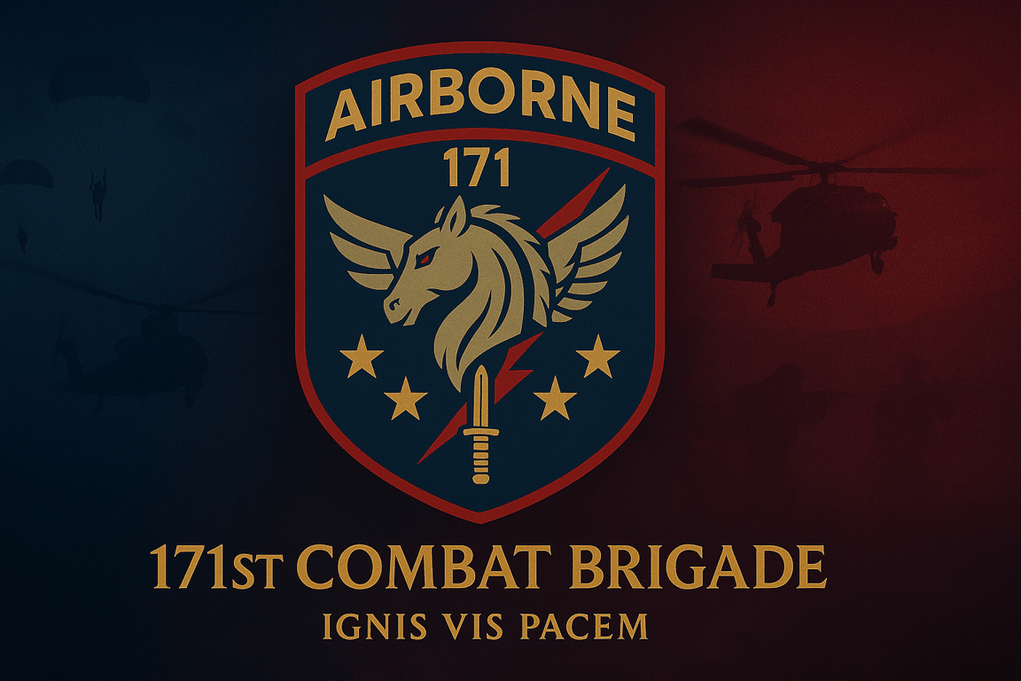171st Combat Brigade banner