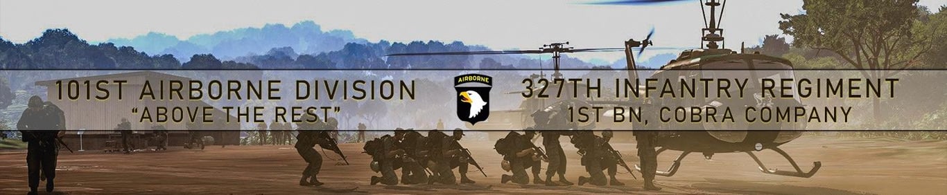 101st Airborne Division | An ArmA 3 MilSim unit banner