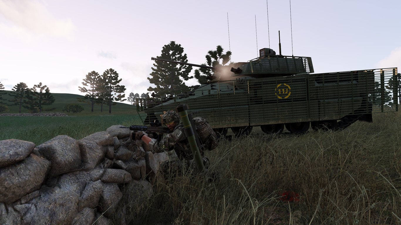 20th Armoured Brigade MilSim banner