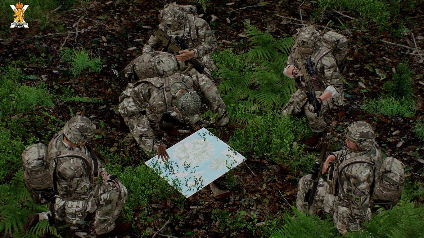The Black Watch, 3 SCOTS banner