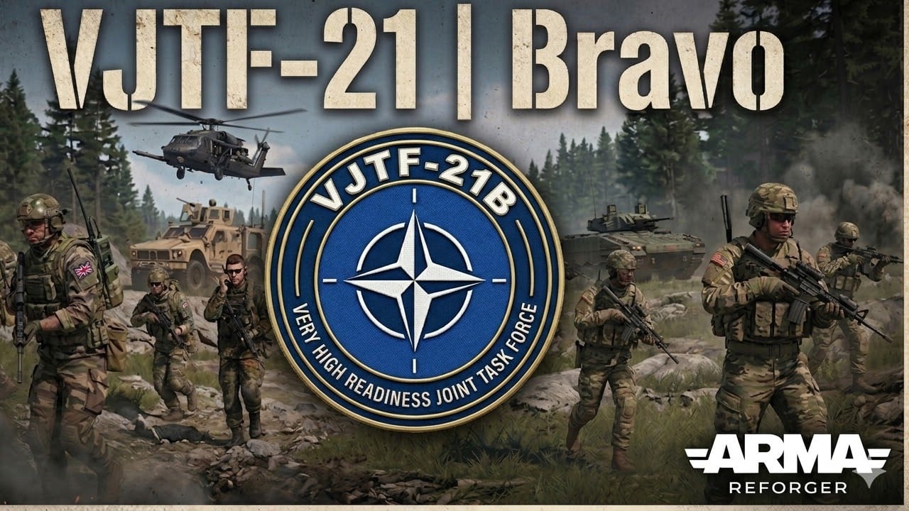 Very High Joint Readiness Task Force 21- Bravo Company banner