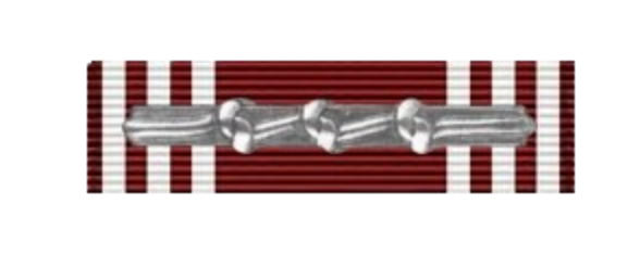 Good Conduct Medal 3 Silver Knots