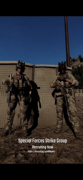 (UKSF) Special Forces Strike Group banner