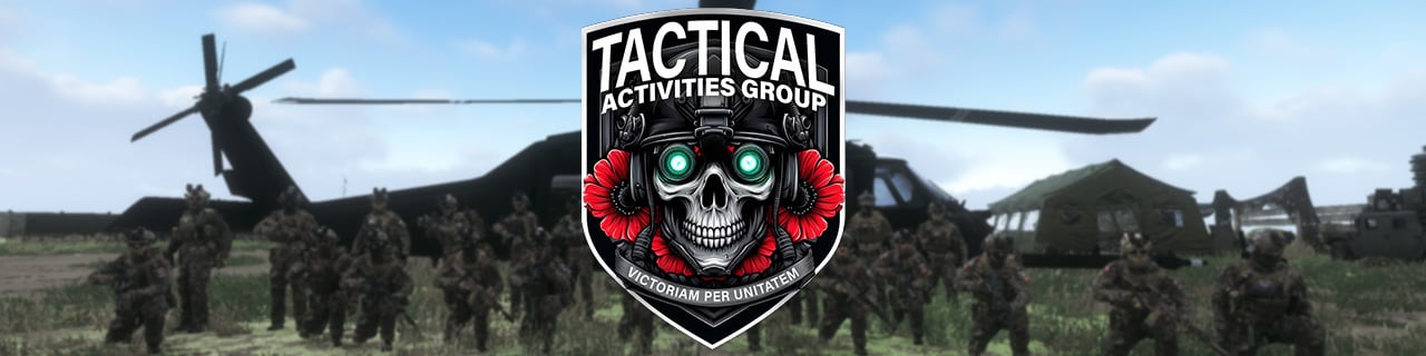 Tactical Activities Group banner