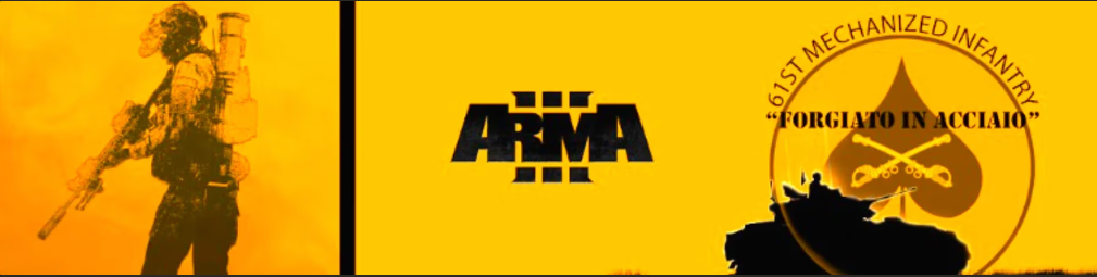 61st Mechanized Infantry Battalion banner