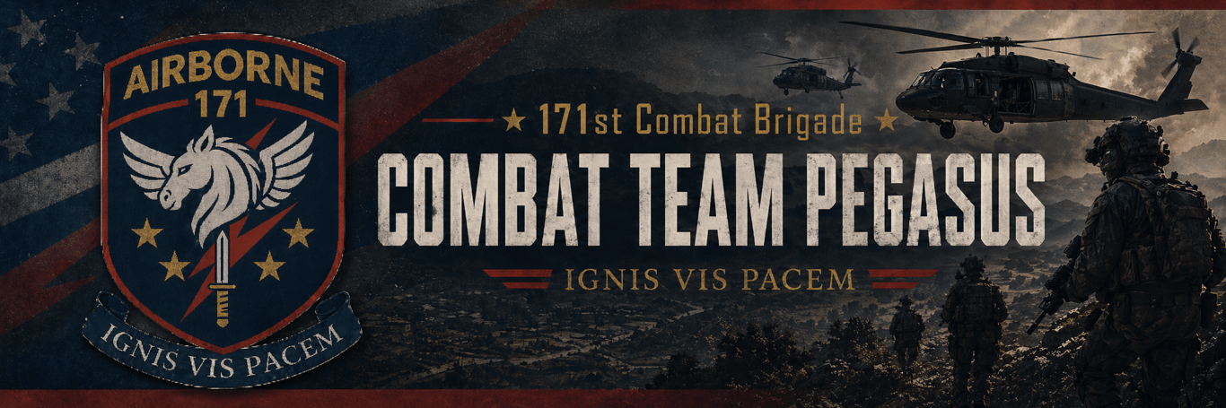 171st Combat Brigade banner