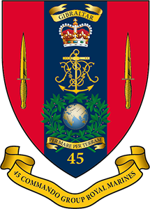 45 Commando Royal Marines logo