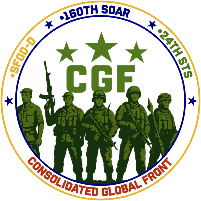 Consolidated Global Front l Arma Milsim logo