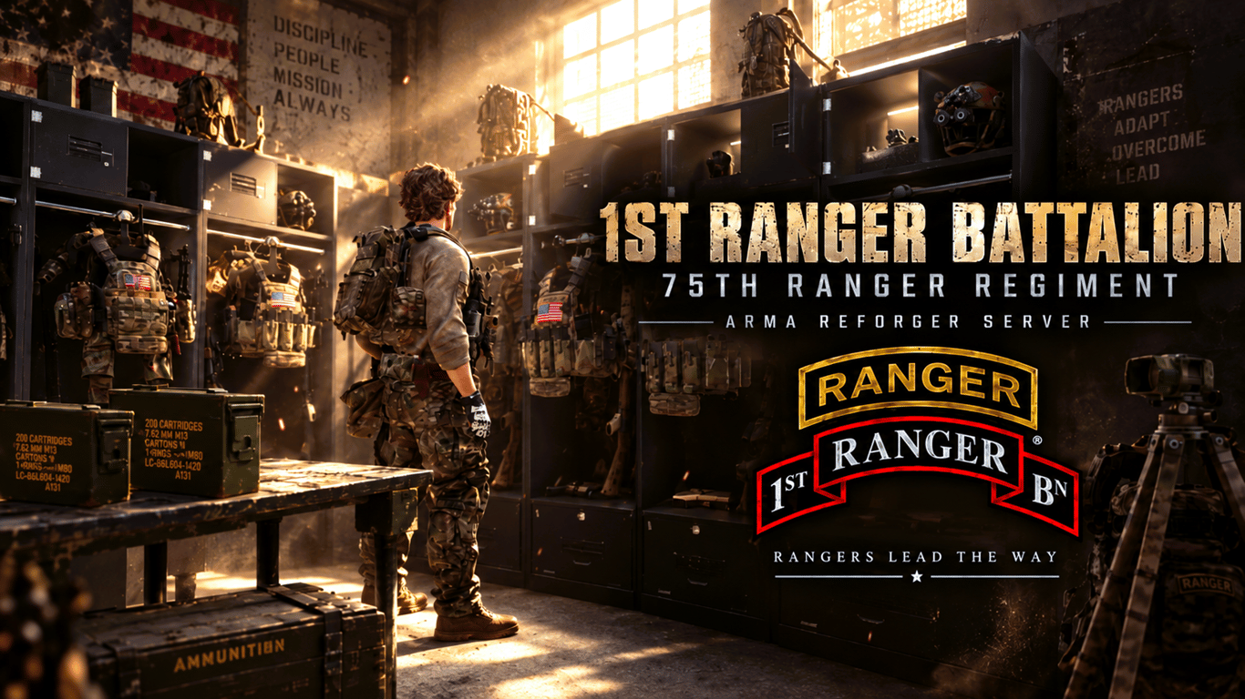 1st Ranger Battalion banner