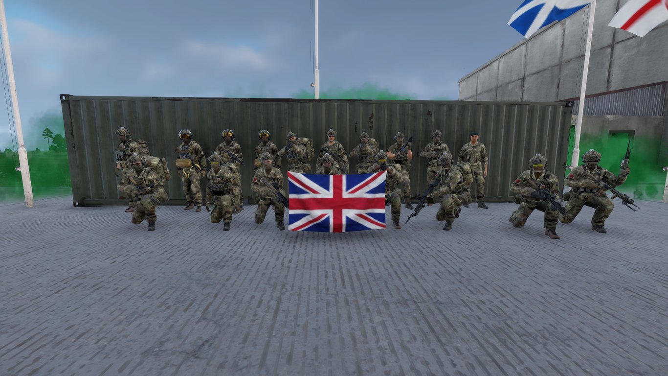 Special Forces Strike Group banner