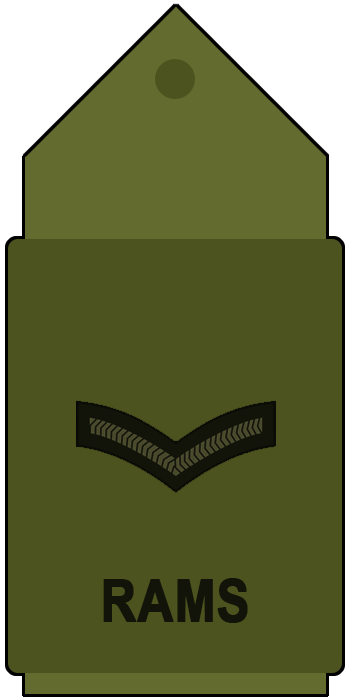Lance Corporal, RAMS