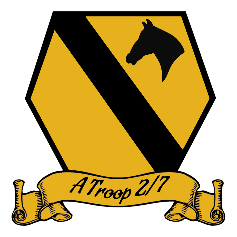 A Troop, 7th Cavalry Regiment logo