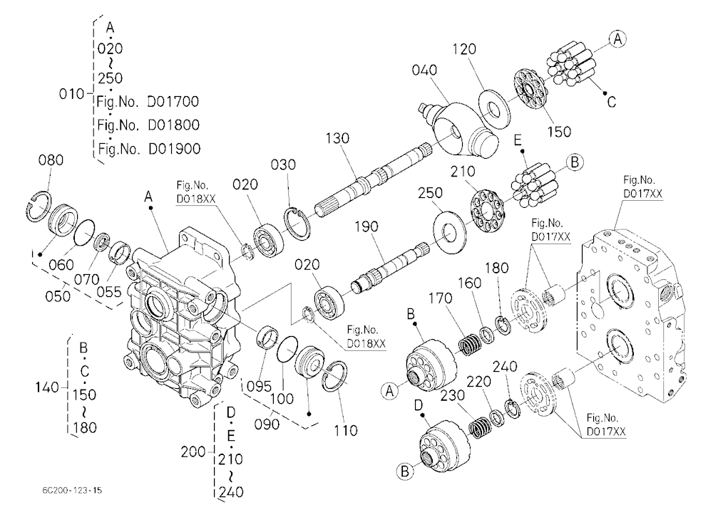Hst (Cylinder Block) [Component Parts]