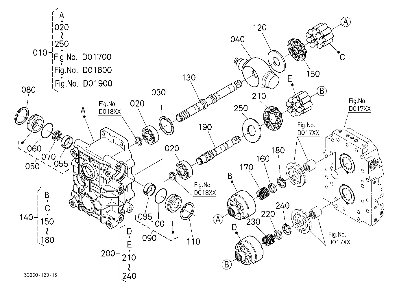 Hst (Cylinder Block) [Component Parts]