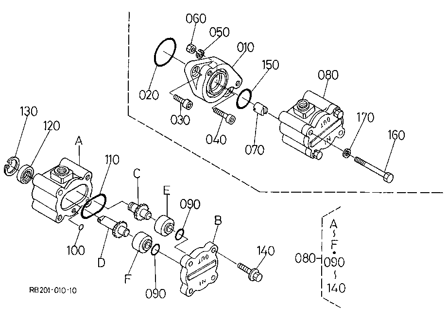Hydraulic Pump And Component Parts