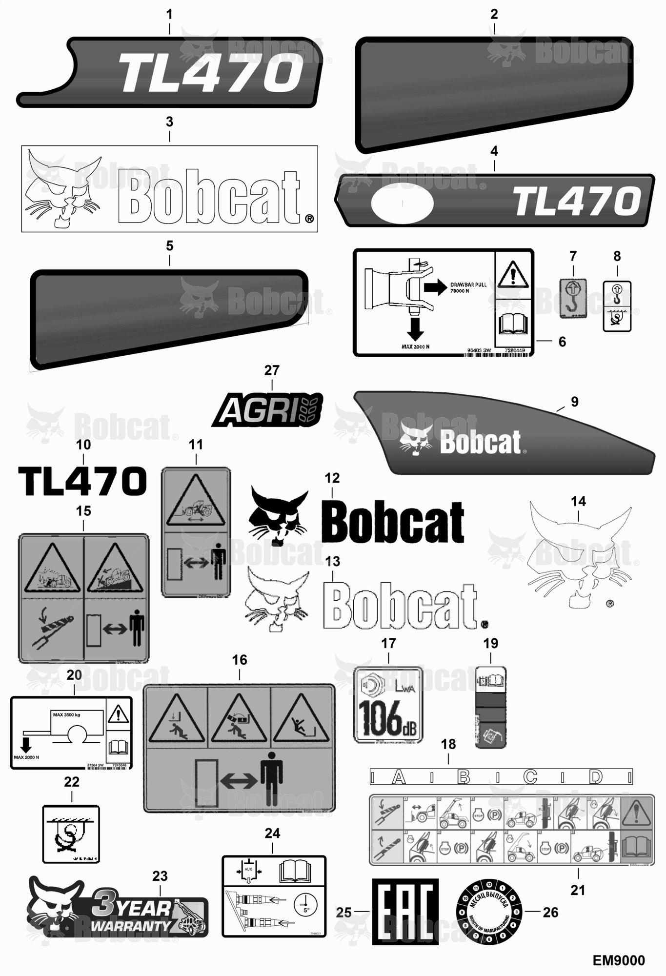 Decals (Outside)