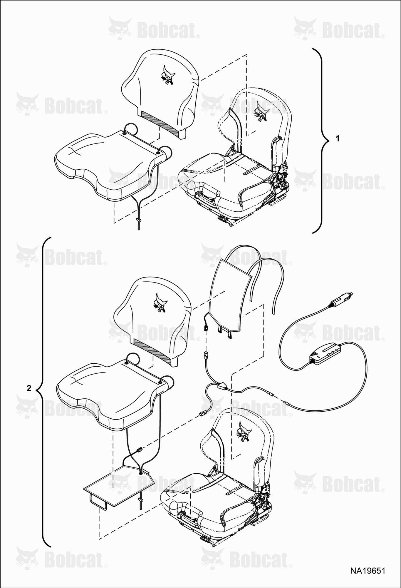 Seat Covers (Suspension Seat)