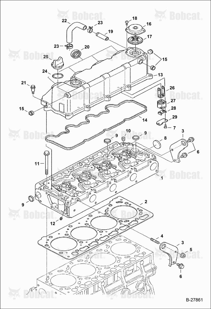 Cylinder Head & Cover (Kubota)
