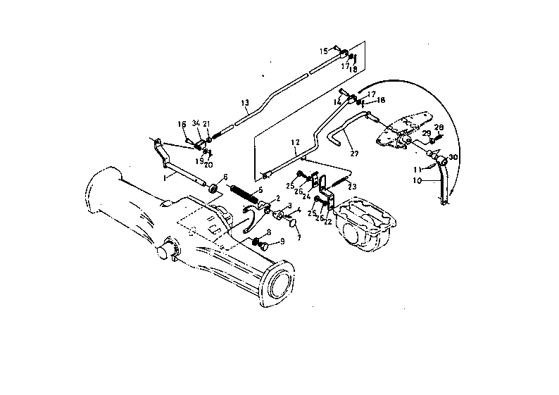 Diff Lock Pedal [M7500Dt-A-Cl]